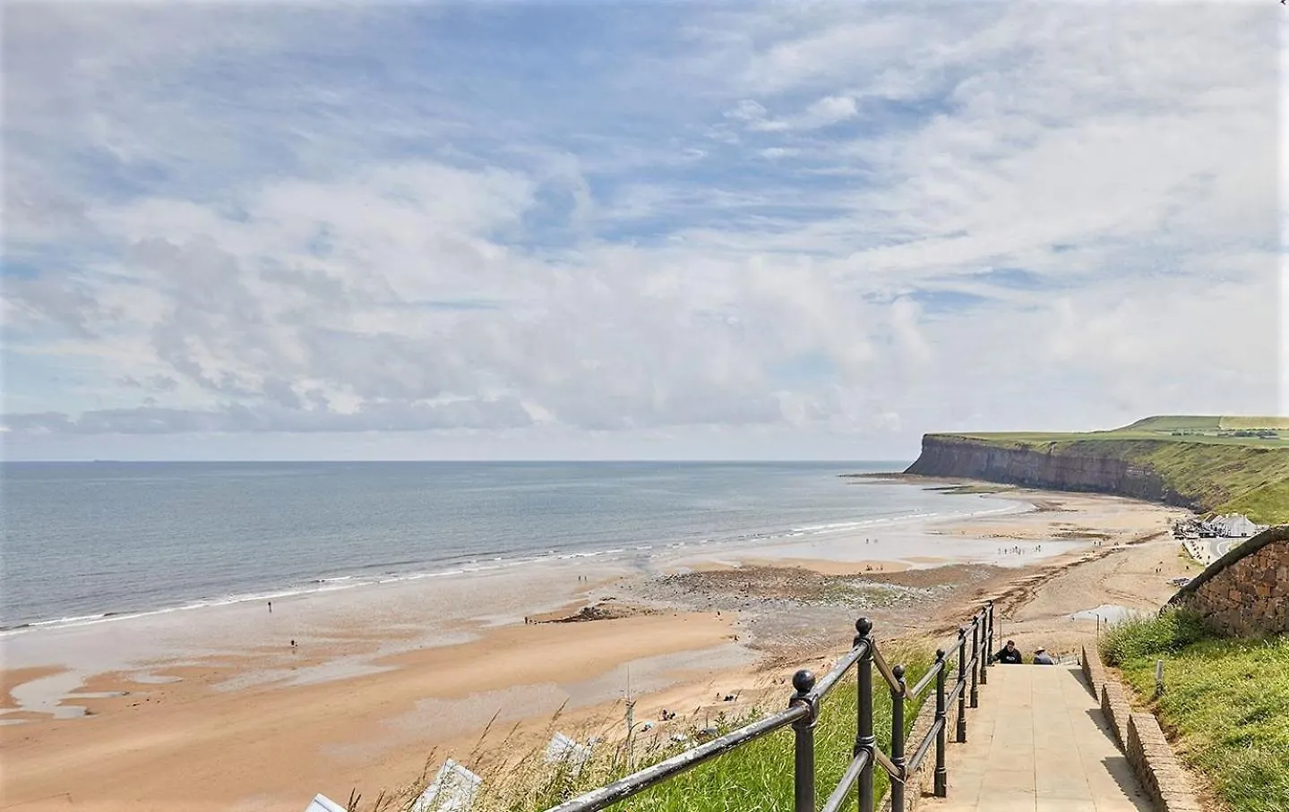펜션 Sandside Beachfront Cottage Perfectly Saltburn 영국