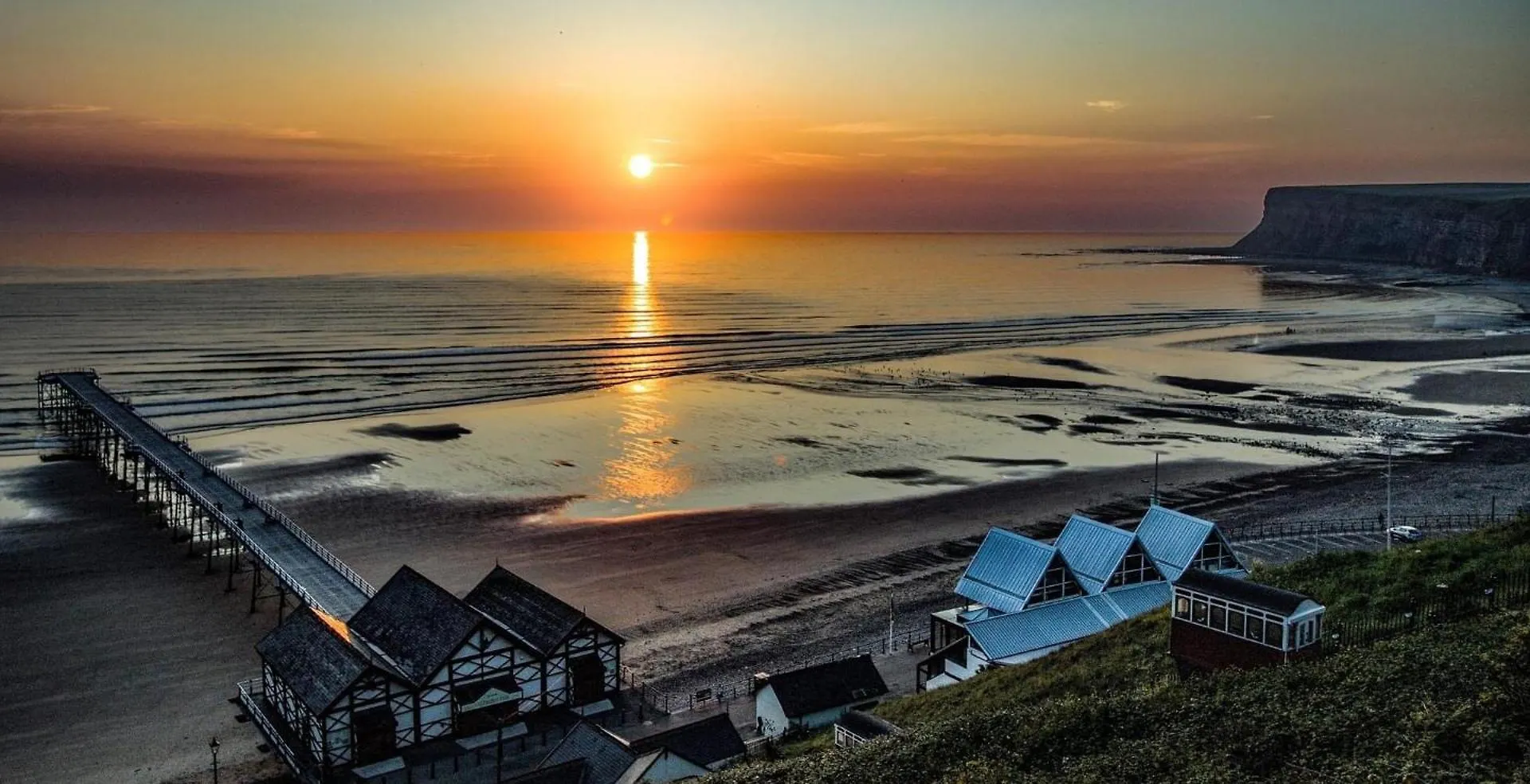 度假居 Sandside Beachfront Cottage Perfectly Saltburn